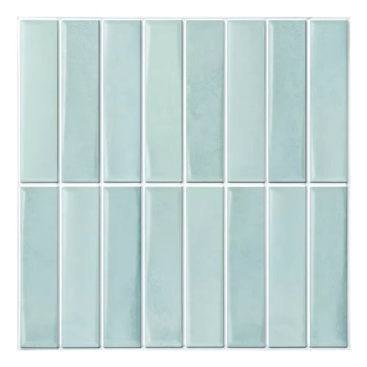 3D Wall Sticker Self-Adhesive 3D Wall Panel Peel and Stick Tile Backsplash for Kitchen Waterproof Tile Sticker